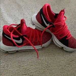 Youth Nike KD 10 Red Velvet